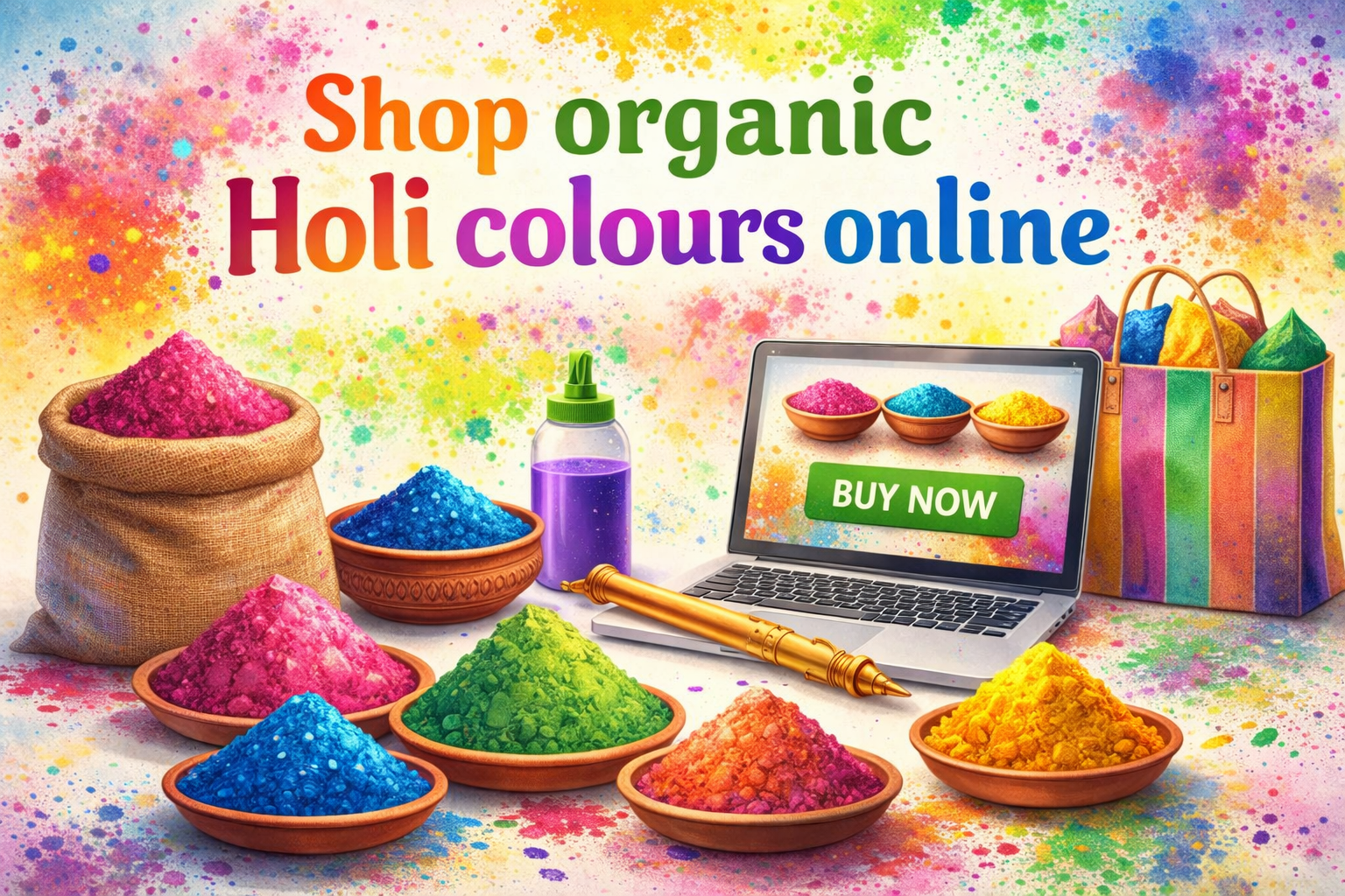 Holi Color & Celebration Kit